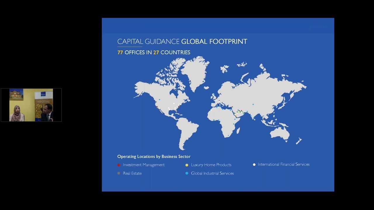Capital Guidance global footprint