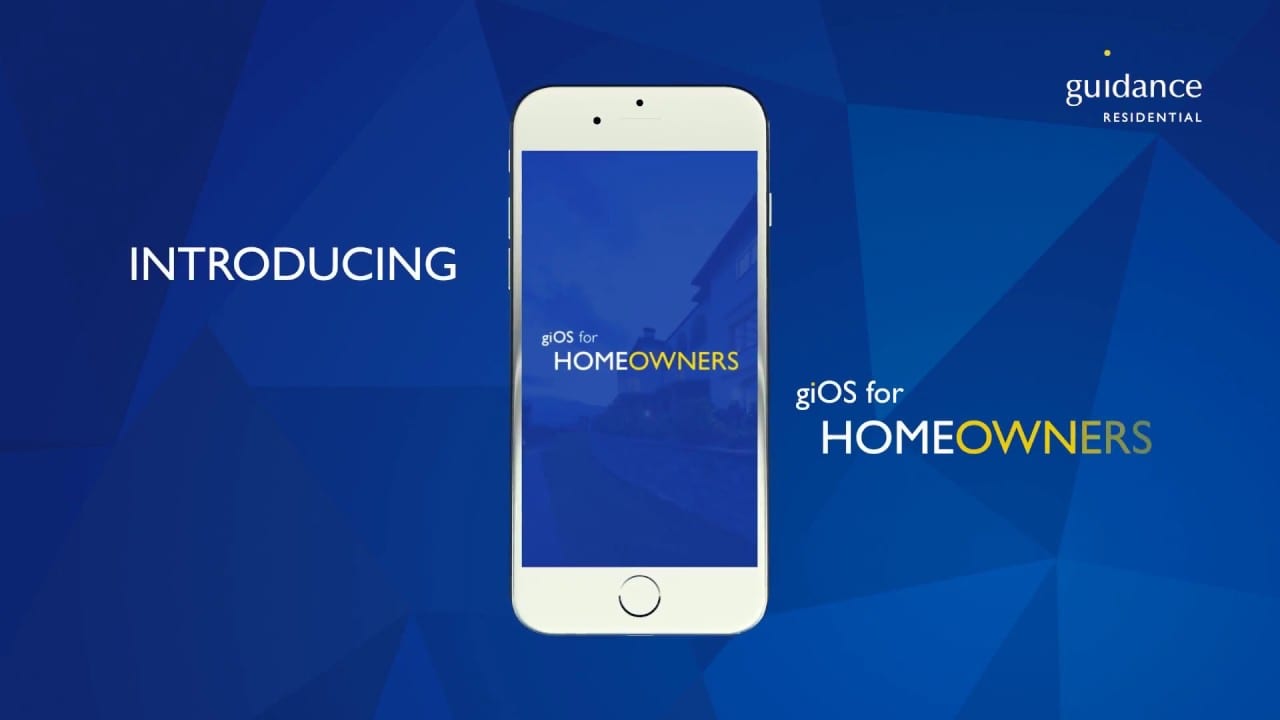 Guidance Residential app on iPhone